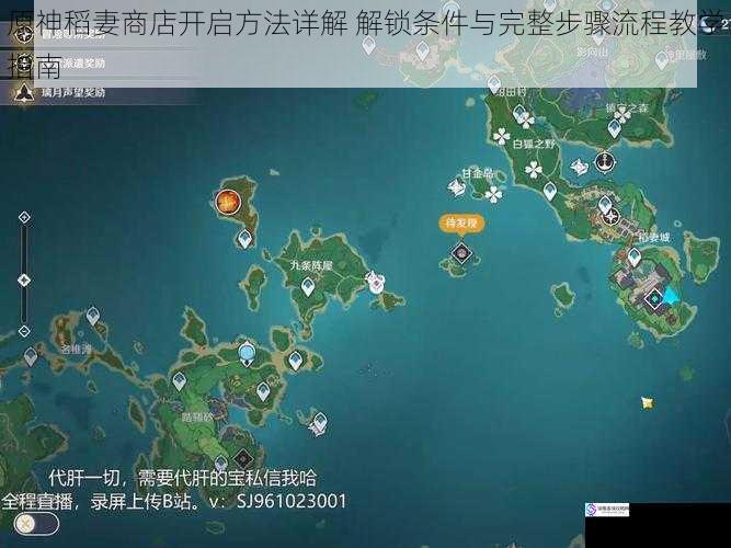 原神稻妻商店开启方法详解 解锁条件与完整步骤流程教学指南