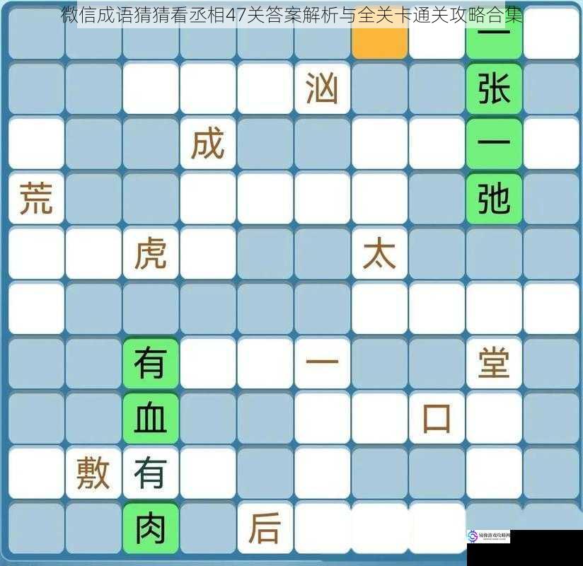 微信成语猜猜看丞相47关答案解析与全关卡通关攻略合集