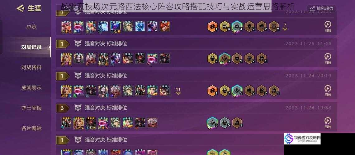 战歌竞技场次元路西法核心阵容攻略搭配技巧与实战运营思路解析