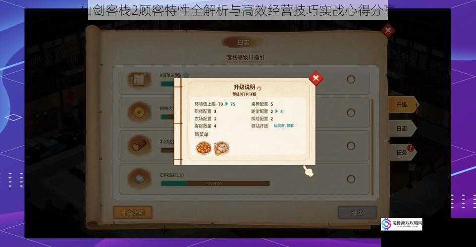 仙剑客栈2顾客特性全解析与高效经营技巧实战心得分享