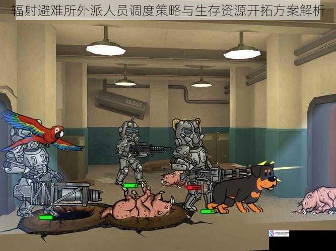 辐射避难所外派人员调度策略与生存资源开拓方案解析
